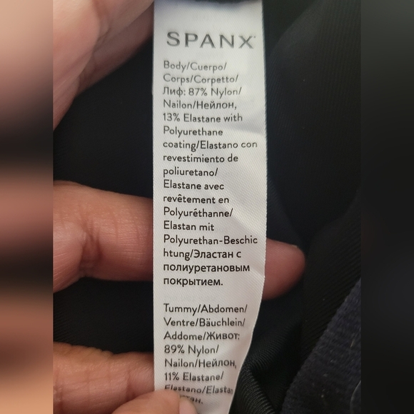 Spanx Mama Maternity Faux Leather Leggings Size Medium - Picture 4 of 9